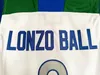 2 Lonzo Ball Chino Hills Huskies Chemises Haute Qualité Lonzo Ball Blanc Lycée Basket-Ball Jerseys1847854