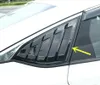 Styl z włókna węglowego Okno Vent Vent Scoop Louver Test for Honda Accord 2018-2019