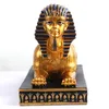 Égyptien pharaon Sphinx casier à vin meilleur vin porte-bouteille support décoration de la maison accessoires Bar décor résine support