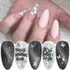 12 в 1 набор 3D бабочка ломтик ногтей блестки хлопья голографические радужные блестящие украшения для дизайна ногтей красочный маникюр CH15588754028