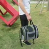 Moda plegable para mascotas Bolsa de transporte Mochila portátil Soft Slung Portador de perros Transporte Bolsa para perros al aire libre Cesta Bolso Suministros para perros 311P