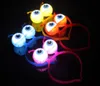 Yanıp sönen LED Uzaylı Kafa Işık-up Saç Bandı Glow Parti LED Headdress Aksesuarlar Baş Hoop Çocuklar Malzemeleri