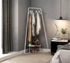 Floor clothes rack girl heart bedroom indoor corner storage rack household clothes rack modern wall corner hanger northern Europe