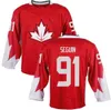 87 Sidney Crosby 88 Brent Burns 91 Steven Stamkos 91 Tyler Seguin Team Canada 2019 월드컵 오브 하키 프리미어 홈 저지