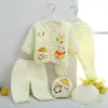 Neugeborene Cartoon -Anzüge 14 Design Säugling Baby Dicke Thermal Unterwäsche Kinder Kleidung Mädchen Baumwolle Outfits Jungen 5 Stück Anzüge 0602295655653