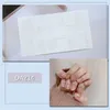 14tips Full Cover Gradient Shiny Nail Stickers Adhesive Wraps Decorations DIY for Beauty Flowers Nail Art Polish Plain Stickers