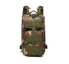 2019 Multifunction Outdoor camouflage backpack Army fan tactical backpack 3P mountaineering bag Camouflage walking bag Travel package 1126#