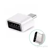 micro type c adapter Converter usb Otg adapters for samsung android phone Keyboard PC Camera white black