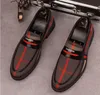 2023 2020 New Plaid Suede Leather Men Loafer Shoes Fashion Slip on Male Shoes Casual Shoes Man Party Wedding Footwear Big Size 37-44