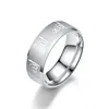 Islamischer Ring aus Edelstahl, muslimischer Ring, religiöser Islam-Symbol-Ring, Band, neuer Designer-Modeschmuck