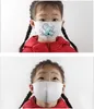 블랭크 승화 얼굴 마스크 먼지 방지 성인 어린이 DIY 선물 열전달