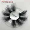 Vendita calda 5D 25mm Lashes 16 Stili Lungo drammatico 25mm Lunghe ciglia spesse Fatte a mano Ciglia finte Trucco degli occhi