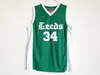 Hommes # 34 Kevin Garnett Farragut High School Basketball Maillots Hommes # 34 Charles Barkley Leeds High School Jersey