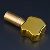 100 x 13 ml Apple-vorm draagbare goud / zilverglas parfumfles met verstuiver lege parfum geval met spray voor reizen groothandel