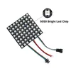UMLIGN1688 WS2812B 5050 RGB SMD 8 * 32 Pixlar Digital Flexibel DOT-matris Individuellt adresserbar LED-bildskärm 3 Storleks lager