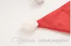 Rode Kerst Hoeden Kinderen Volwassen Kerst Hoeden Kerstman Hoeden Cap voor Kerstfeest 4030 cm hoge kwaliteit Props1652753