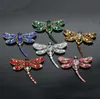 Dragonfly Brooch Men Women Wedding Brooch Iced Zircon Jewelry Gift fashion broche for party High Quality Free Shipping