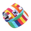 애완 동물 개 모자 야구 모자 여름 캔버스 캡 작은 애완견 야외 액세서리 야외 하이킹 스포츠 EEA348