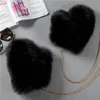 Fashion-Winter Imitation Fox pälshandskar Kvinnlig hängare plus sammet tjocka plyschhandskar Unisex konstgjorda rävläder
