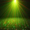 110240V Mini Rouge Vert Moving Party Laser LED Stage Light Télécommande Twinkle Avec Trépied Lumières pour Disco DJ Home Gig Party K8909078