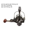 Gitolet Mini Fishing Reel MN100 4.3: 1 Mały metalowy kołowrotek w lewo / Prawe wymienne Ręczne Winter Winter Ice Wheel Max Drag 4kg