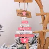 Christmas Decorations Pendants Decoration 22.5x 13 Cm Wooden Printed Letter Style Merry Gift DIY Xmas Tree Hanging Craft Decor1