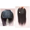 Silk Base Mono Lace Hair Toupee Thin Skin Natural Hair Topper Party Hairpiece Women Straight Hair Replacement Clip In Stängning9474932