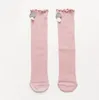 Babysokjes Kniekousen voor meisjes Cartoon Casual Kousen Mode Lange Sokken Snoep Kleur Chaussette Katoenen Laars Enkelbandje Beenwarmers CZYQ4626