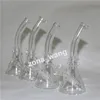 Narguilés Bongs Verre Pyrex Bong d'eau avec des lèvres colorées 10mm Joint Beaker Pipes Plate-forme pétrolière