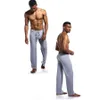 Calças de pijama de seda masculina de gelo Calças de descanso masculinas Calças de pijama masculinas Calças de dormir em casa masculinas roupas íntimas sexy tamanho grande247a