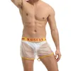 Mens Transparenta badkläder Men Beachwear Swim Shorts Swimming Trunks Briefs Wear Beach Bathing Suit Waterproof Baddräkter4552348