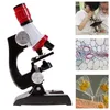 Kids Microscope Zestaw zabawek LAB 100X-1200X Home Education Microscope Toy Early Learning Biological Toys for Children