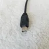 Adaptateur Mini USB mâle à mâle, coudé à 90 degrés, Angle gauche, câble d'extension de données pour téléphone MP5 Android PC noir 25cm
