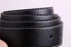 Ceintures d'hommes femmes de haute qualité en cuir authentique noir de couleur de couleur ceinture de bouche pour hommes ceintures de luxe livraison gratuite 227k