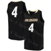 2021 Colorado Buffaloes College TYLER BEY Jersey Basketball Hommes D'SHAWN SCHWARTZ EVAN BATTEY LUCAS SIEWERT WALTON ELI PARQUET Personnalisé