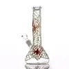 Cachimbos de água que brilham no escuro Bong Luminous Glass Beaker Bongs Spider Water Pipes Dab Rig Plataformas de petróleo brilhantes