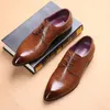 Men's leather shoes luxury British belt formal business casual men's shoes designer Korean wedding banquet shoes