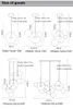 명확한 유리 공 거실 샹들리에 미술 데코 버블 램프 음영 샹들리에 현대 실내 조명 레스토랑 Iluminacao