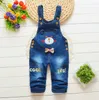 Toddler Bebek Giysileri Bebek Erkek Kot Tulum Bebek Kız Askı Pantolon Tasarımcı Çocuk Pantolon Çocuk Denim Tulum 14 Tasarımlar 4200