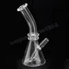 Glass Smoking Accessories Mini Beaker W/ Free 4mm Quartz Banger Nail Bongs 10mm Male Female 5 Inches Water Pipe Dab Rig Inline 753