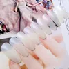 DHL 600PCS Lange Ballerina Halbe Nagelspitzen Klar Sarg Falsche Nägel ABS Künstliche DIY Falsche Gefälschte UV Gel Nail art Tipps Hohe Qualität 63T