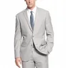 Homens Terno 2 Peças Calças Blazer Vestido Calças Slim Fit Estiramento Ocasional Formal Desgaste Do Casamento Festa de Negócios