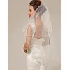 Fashion 1,5 m Velio da sposa con perle Veli da sposa matrimoni Accessori Veli da sposa 3 colori