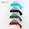 Portable Cap Gun Creative Flying Cap Launcher Bottle Beer Opener Bar Tool Drink Opening Gun Shaped Bottle Lids Shooter Red Gray7517123