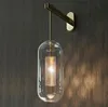 イタリアデザインウォールスコーンルミュニアブラック/ゴールドベッドルームベッドサイドライトミラーホーム装飾ウォールランプ屋内モダンなバスルームミニ