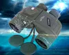 Russische Military 10x50 HD Zoom Marine Verrekijker Rangefinder Kompas Telescoop Oculair Stikstof Waterdicht Leger Groen