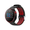 X2 Plus Impermeabile IP68 Bluetooth Smart Watch Pressione sanguigna Ossigeno nel sangue Cardiofrequenzimetro Pedometro Orologio da polso per Android iPhone Watch