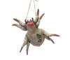 Happy Halloween Fake Bloody Pig Head Animal Shape Bat Rat Spider Ciondolo Collana terribili Puntelli Ghost House Hanging Decoration fornitura di eventi