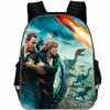 2021 KWD Backpack School Bags Kids Schoolbag with Safe Reflective strap Boys Daypack Dinosaurs Printed Rucksack