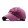 The latest summer female baseball hat washed cotton embroidered NEW YORK shade hat Korean male cap180M